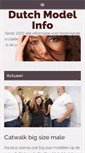 Mobile Screenshot of dutchmodelinfo.nl